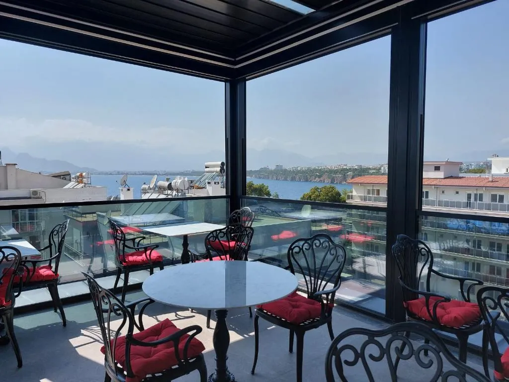 Terrace, In The Middle Hotel, Antalya