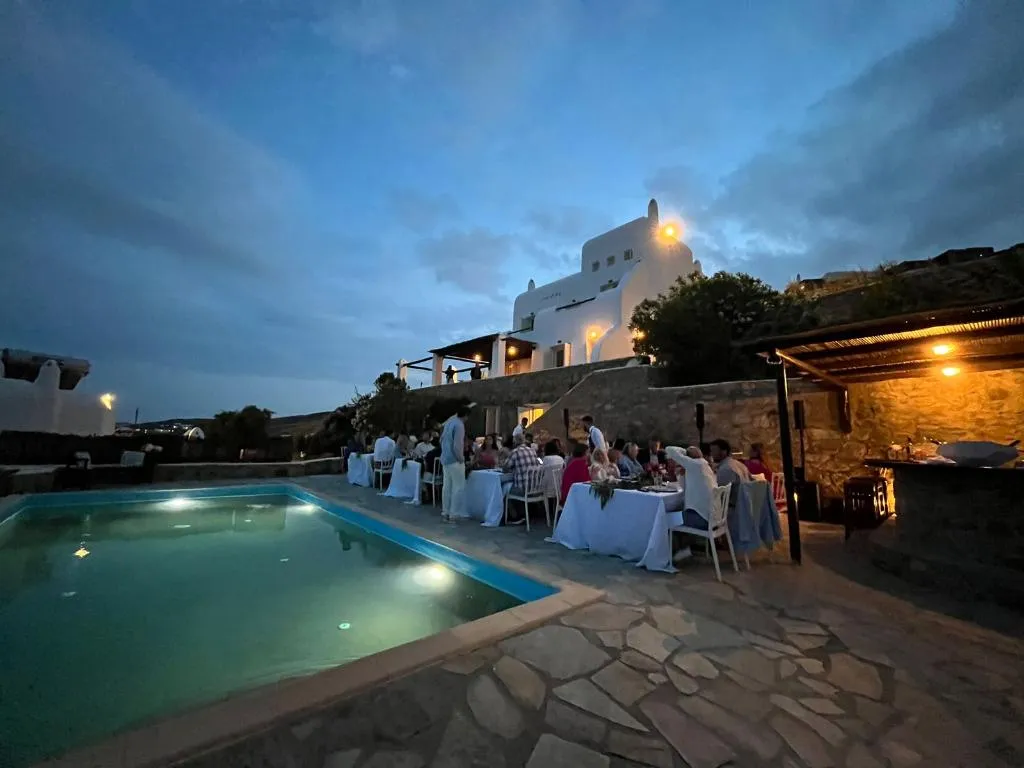 General view, Villa Kappas, Mykonos