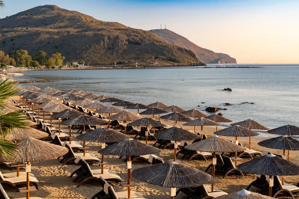 Beach, Corissia Beach, Crete