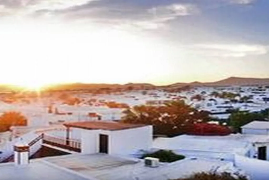General view, Plaza Azul, Lanzarote