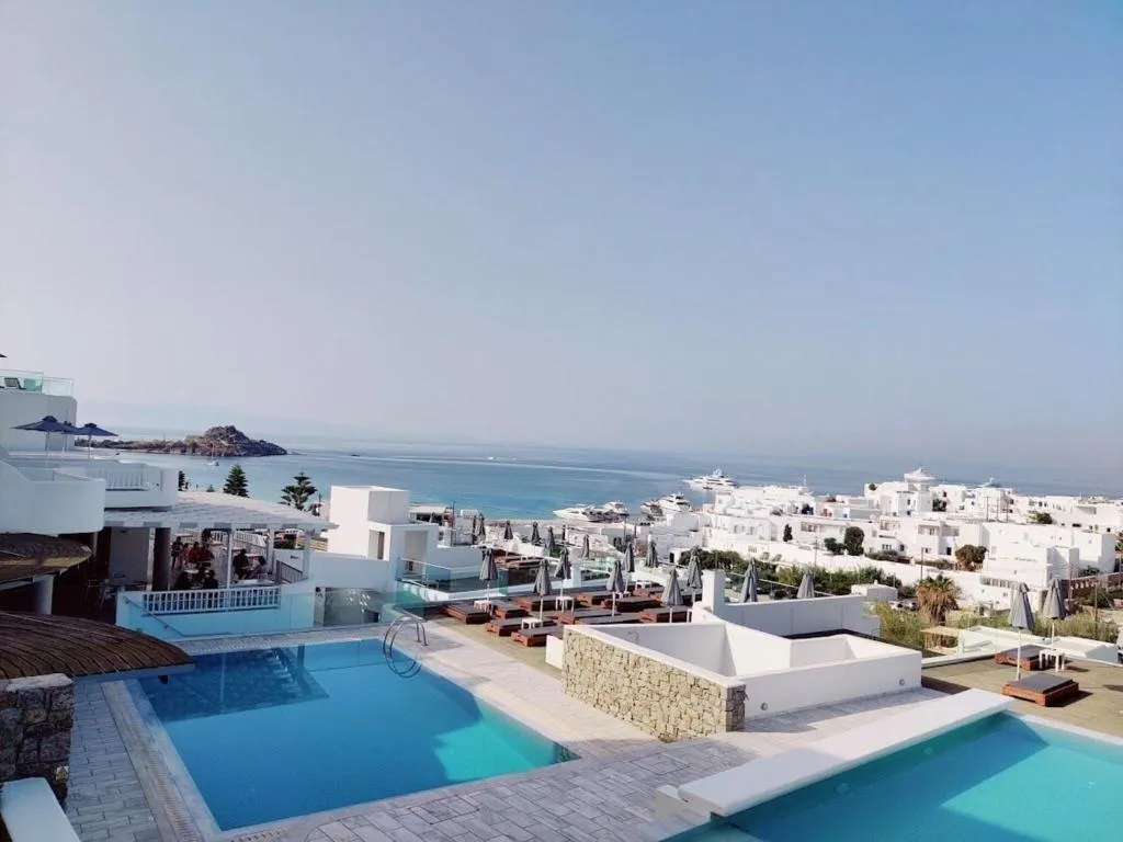 General view, The George Hotel, Mykonos