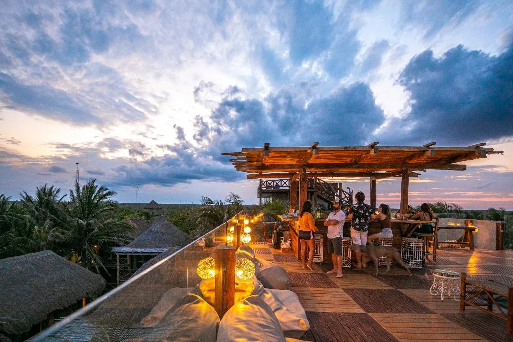 Terrace, Hotelito Azul, Cancun Area