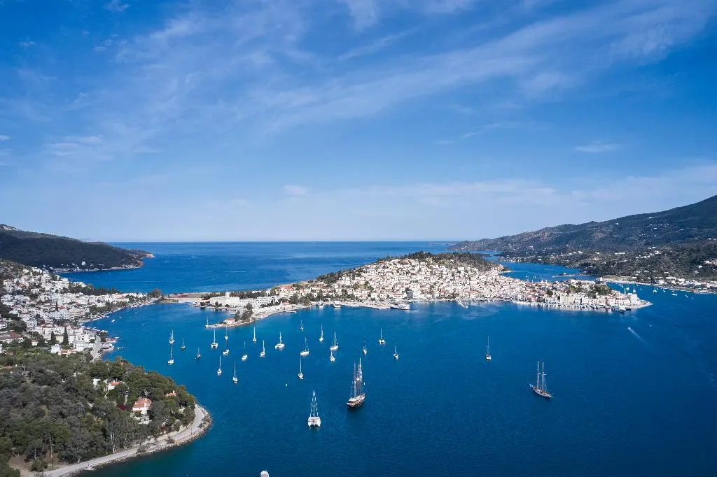 General view, Xenia Poros Image, Athens