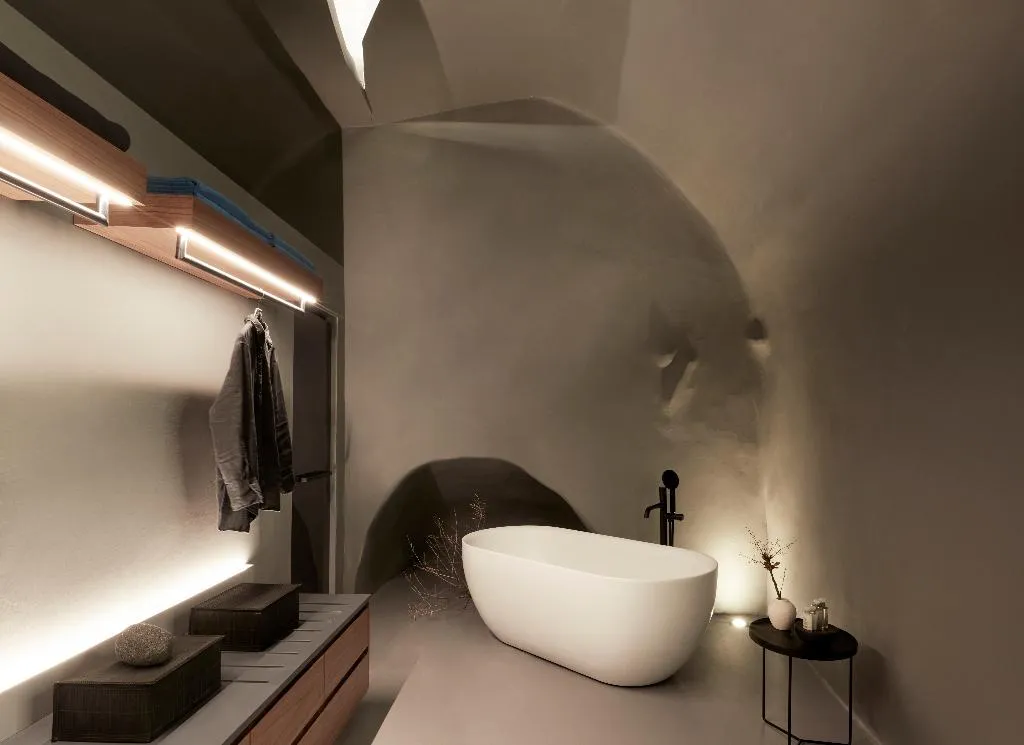 SUITE WITH PRIVATE POOL Room, Kivotos Santorini, Santorini