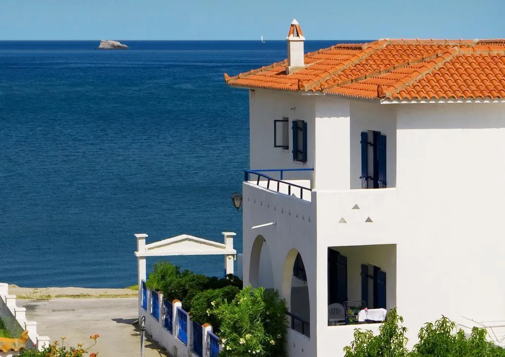 General view, Sunrise Village, Skiathos