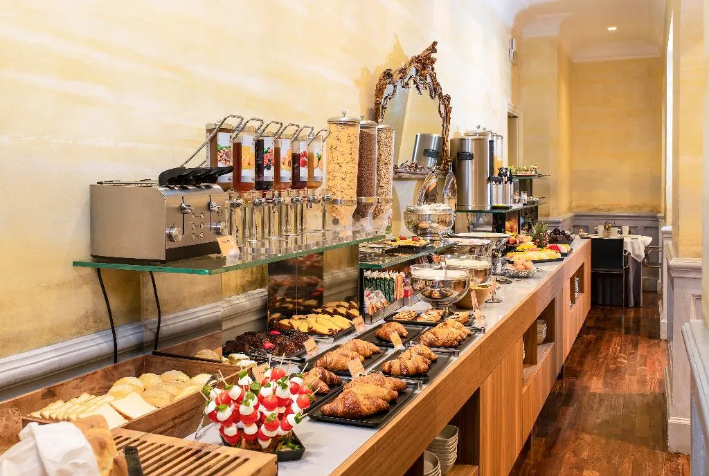 Restaurant, Hotel Alpi, Rome