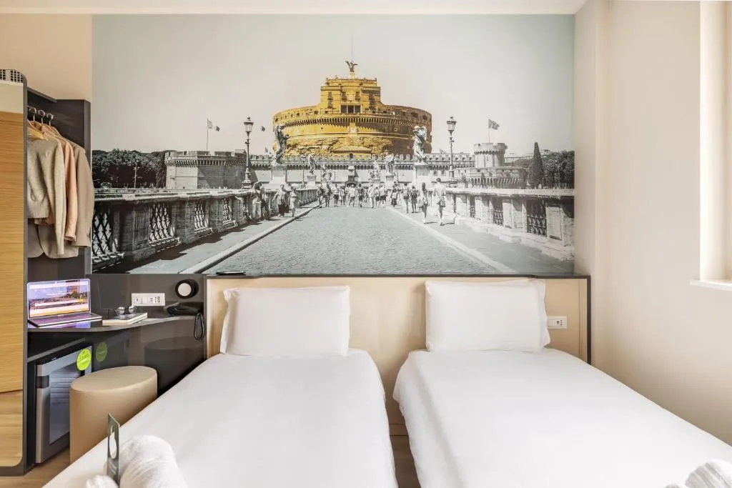 TWIN SUPERIOR Room, B&B Hotel Roma Fiumicino Aeroporto Fiera 2, Rome