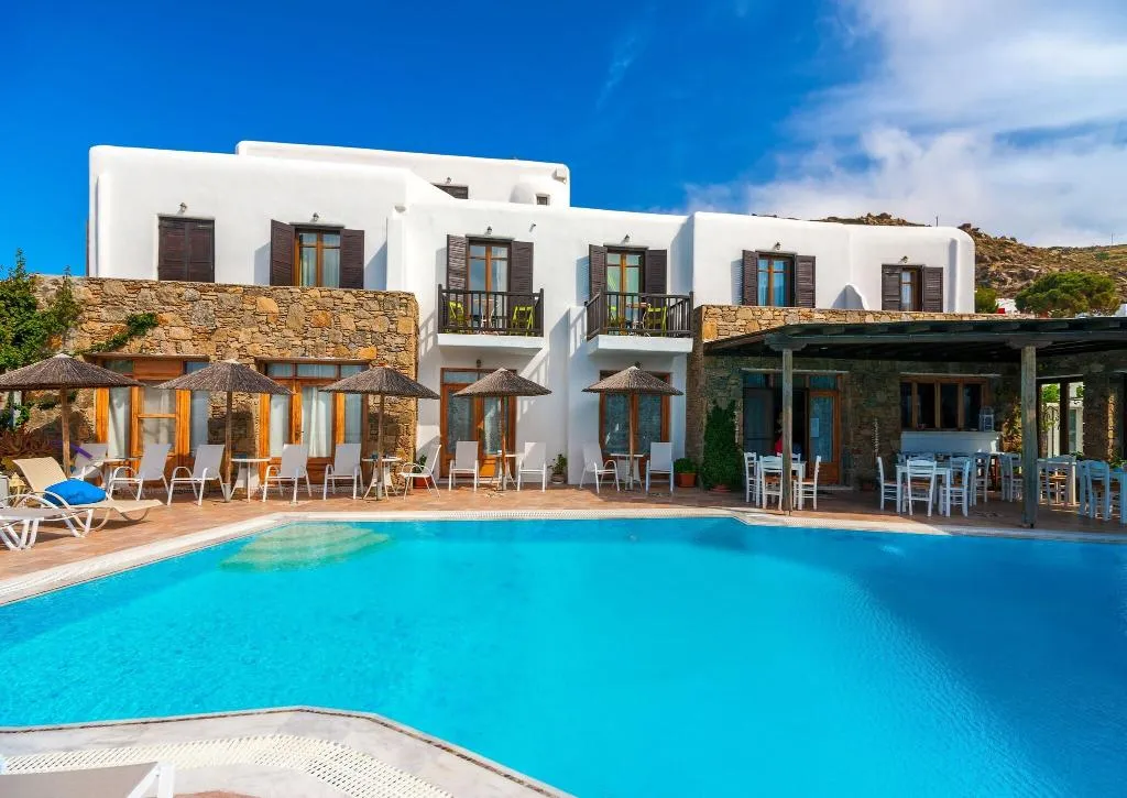 Pool, Paradision, Mykonos