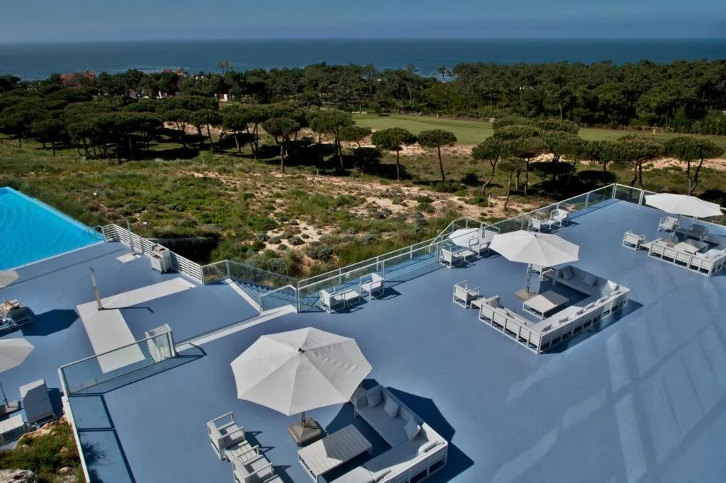 Terrace, The Oitavos Hotel, Lisbon