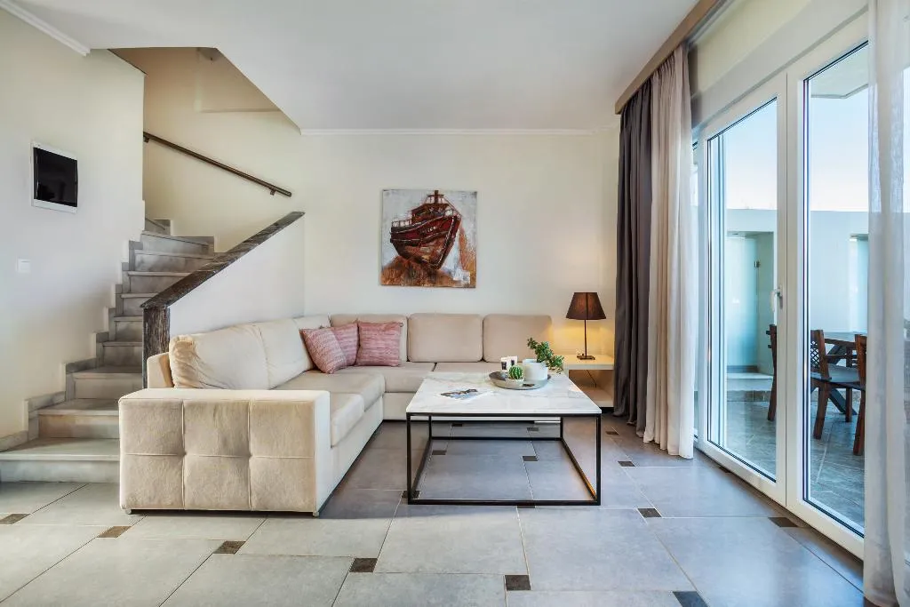 VILLA TWO BEDROOMS WITH PRIVATE POOL Room, Sunny Villas and Spa, Halkidiki