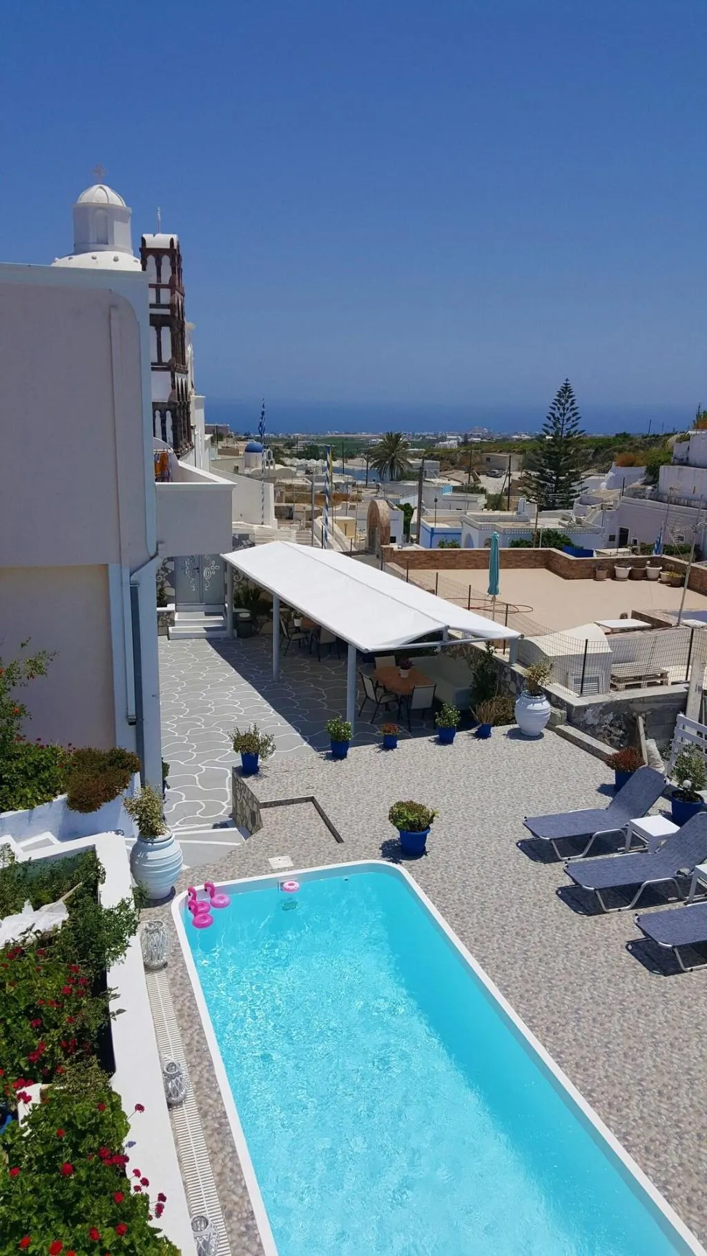Restaurant, Villa Pavlina, Santorini
