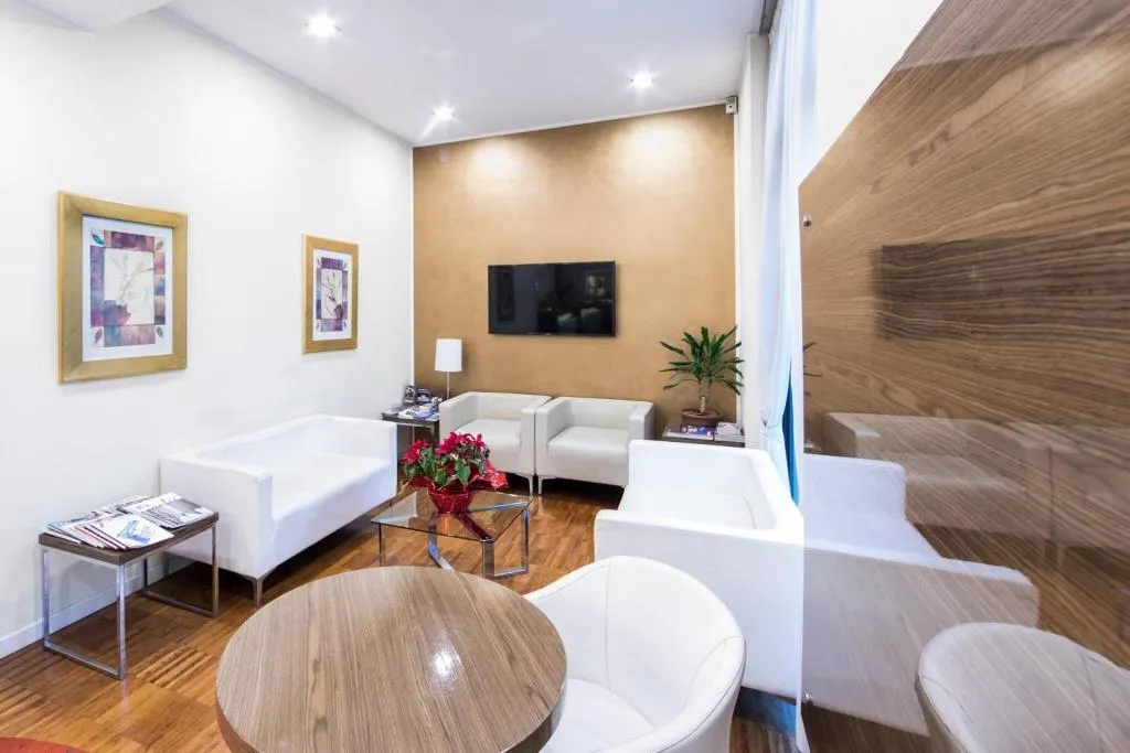 Lobby, Hotel Campion, Milan