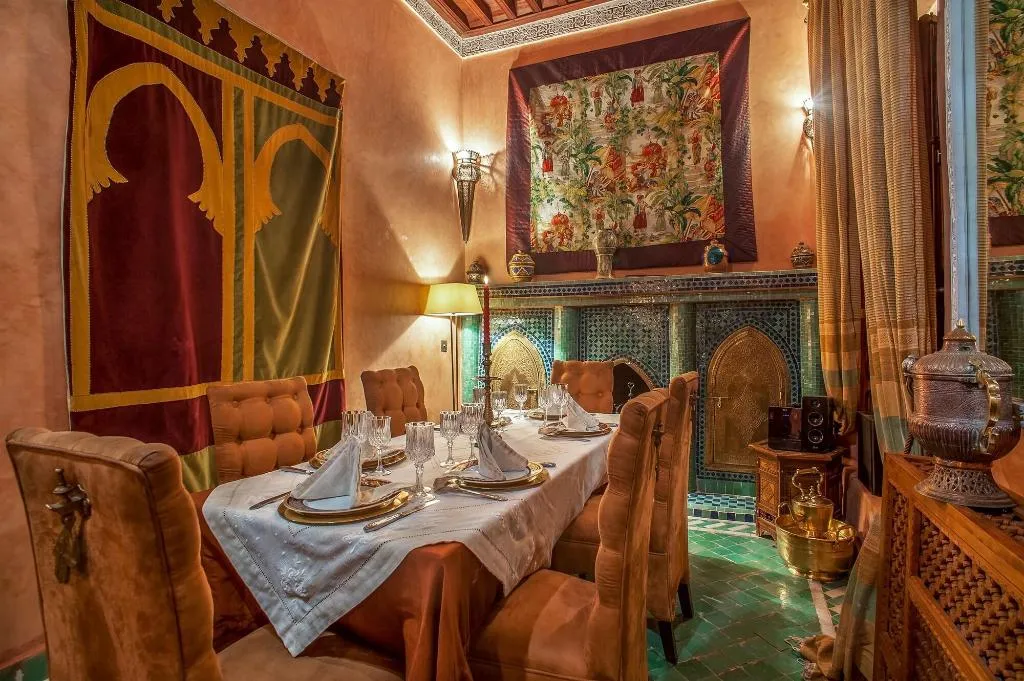 Restaurant, Riad Laurence Olivier, Marrakech