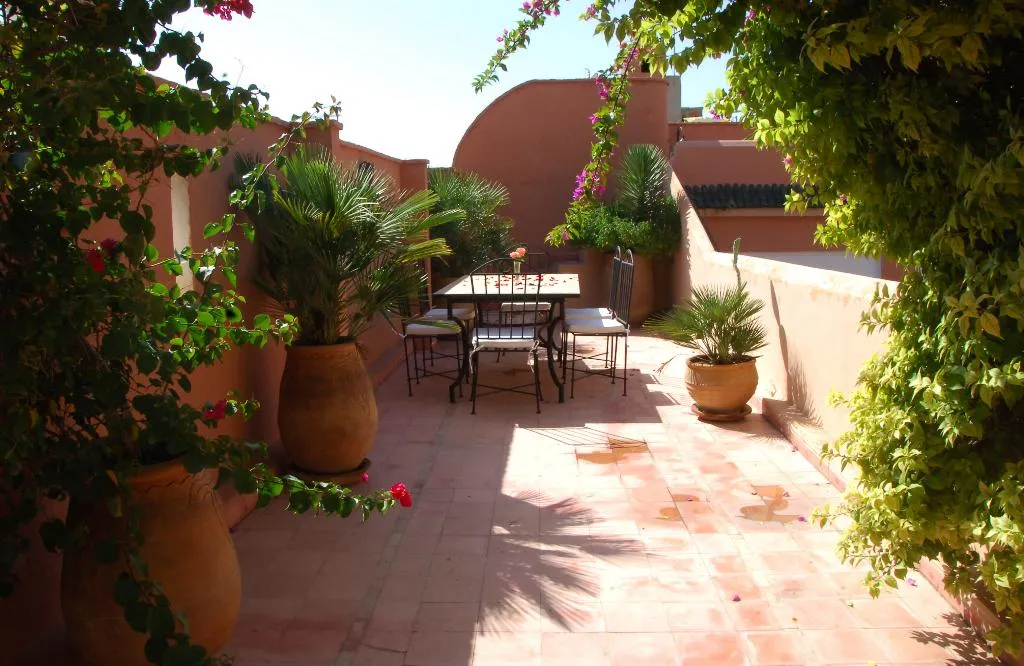 Terrace, Riad Barroko, Marrakech