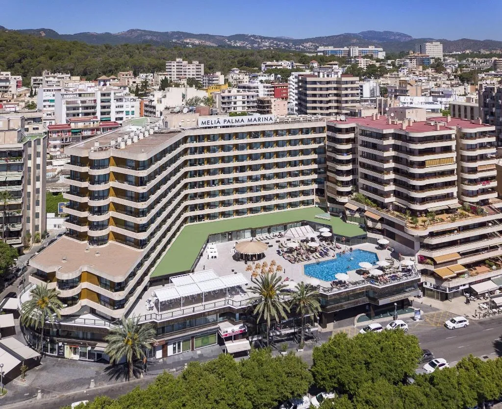 Terrace, Melia Palma Marina, Majorca