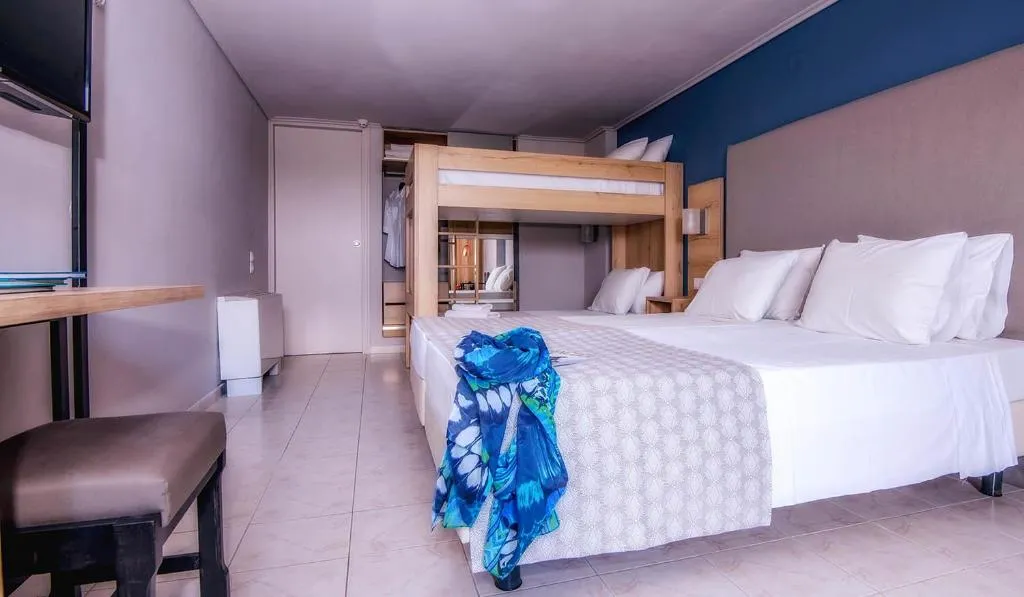 FAMILY ROOM GARDEN VIEW Room, Sol Marina Beach Crete, Crete