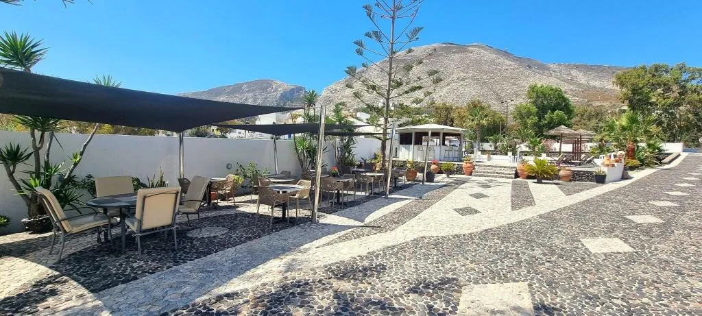 Restaurant, Horizon Resort, Santorini