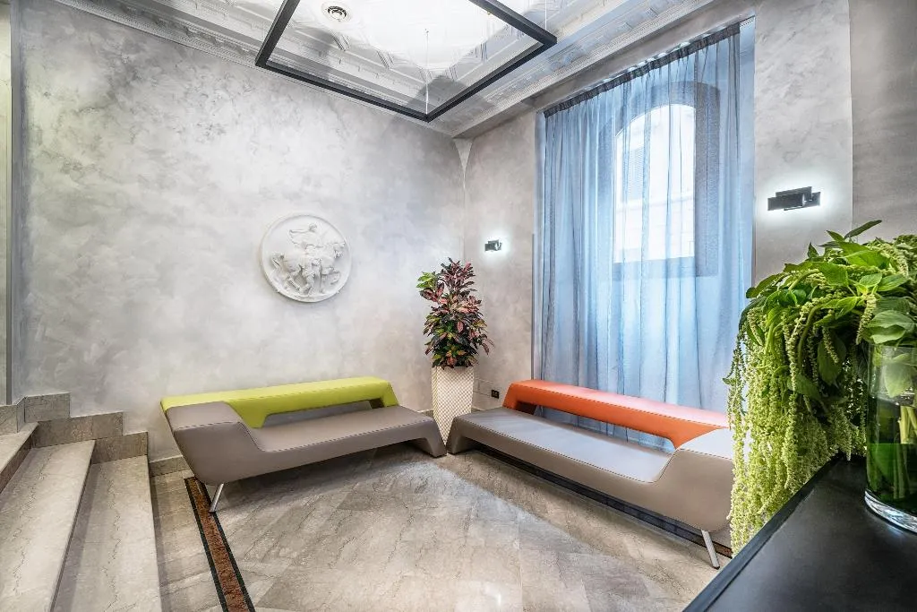 Lobby, Hotel Varese, Rome