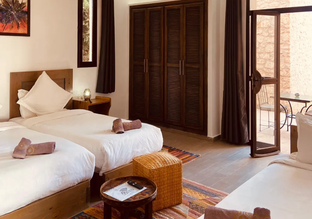 TRIPLE WITH TERRACE Room, Dar Ayman hotel, Essaouira