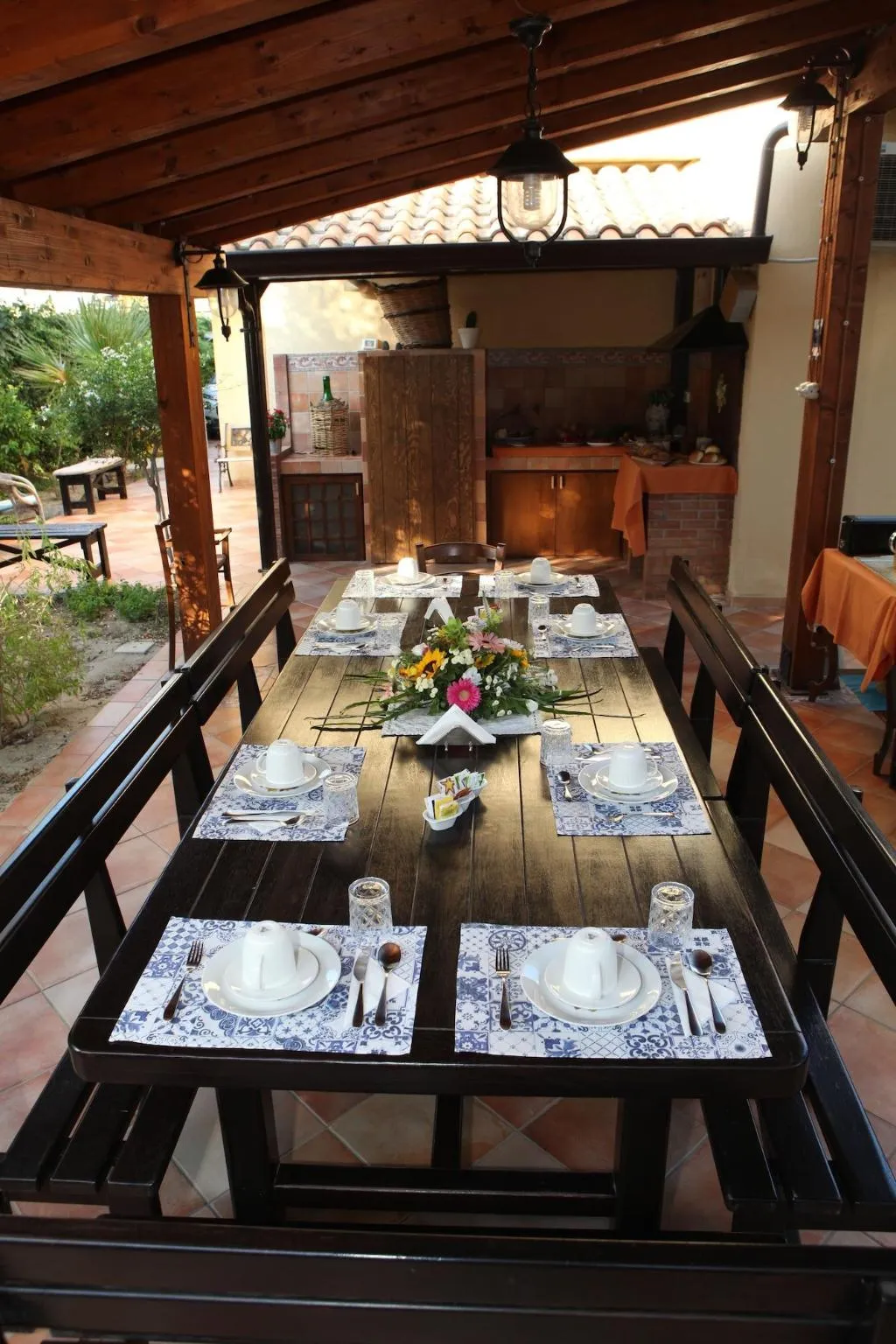 Restaurant, B&B Villa Maiolica, Catania
