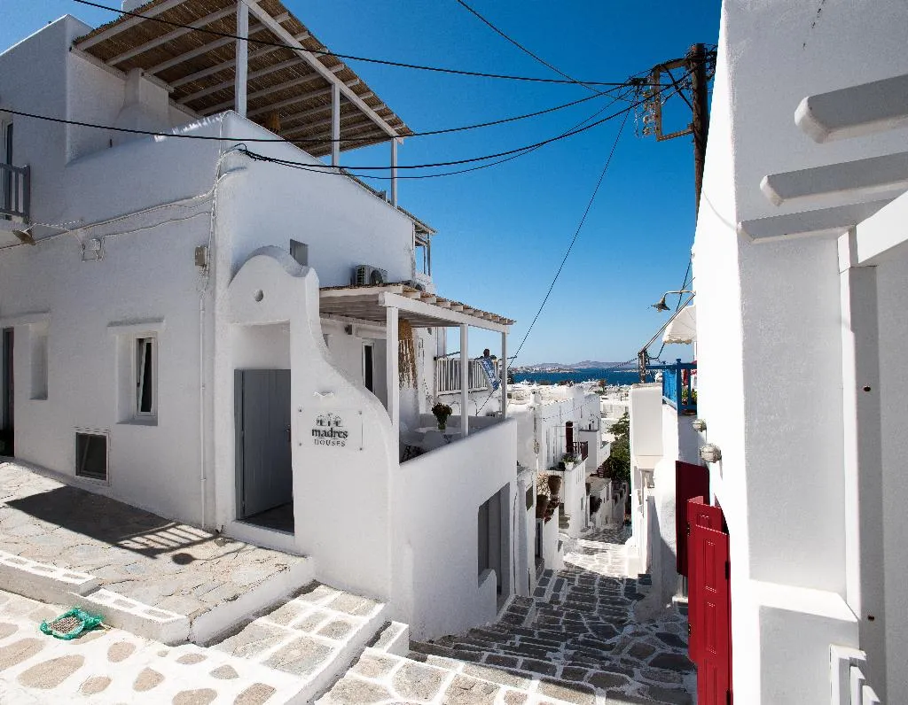 General view, Madres Houses, Mykonos