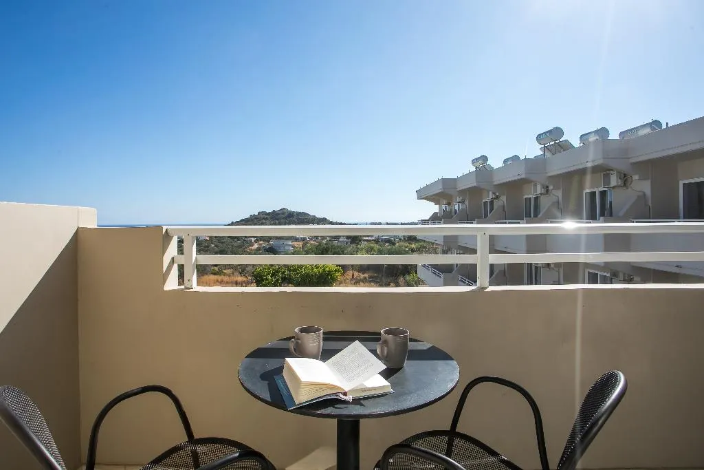 DOUBLE SEA VIEW Room, Hillside Studios & Apartments, Rhodes