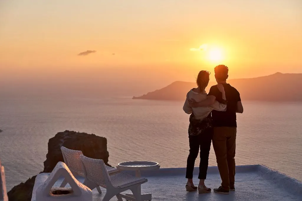 General view, Astra Suites, Santorini