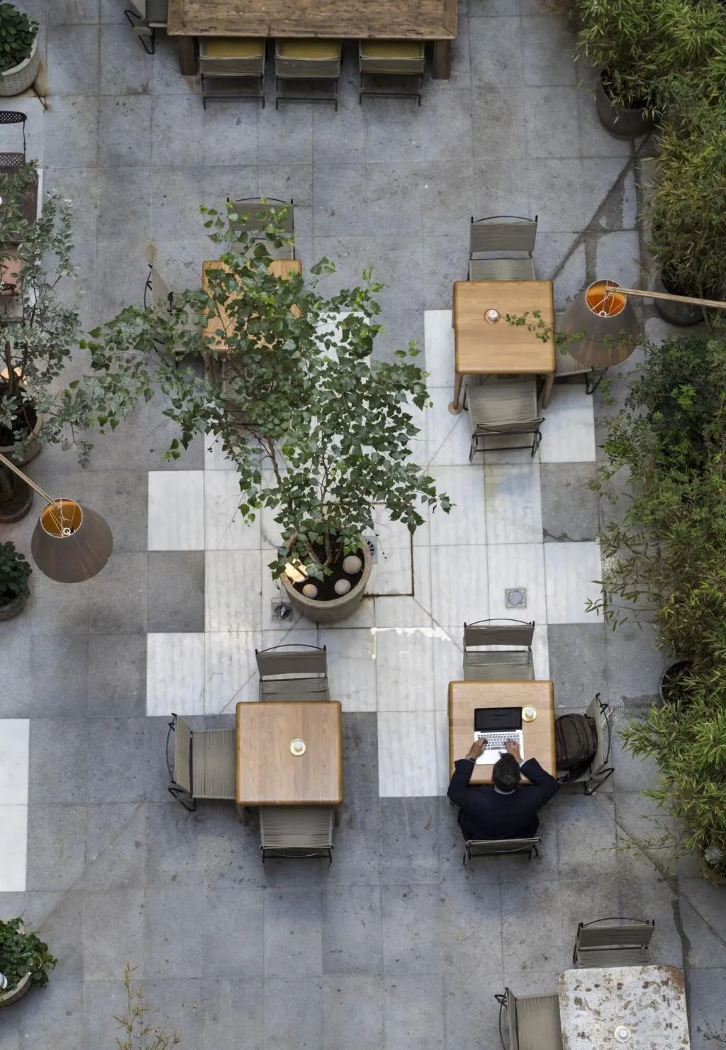 Terrace, One Shot Fortuny 07, Madrid