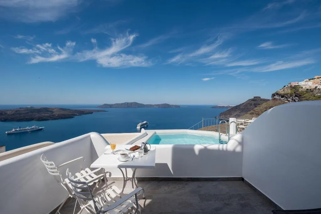 General view, Villa Renos, Santorini
