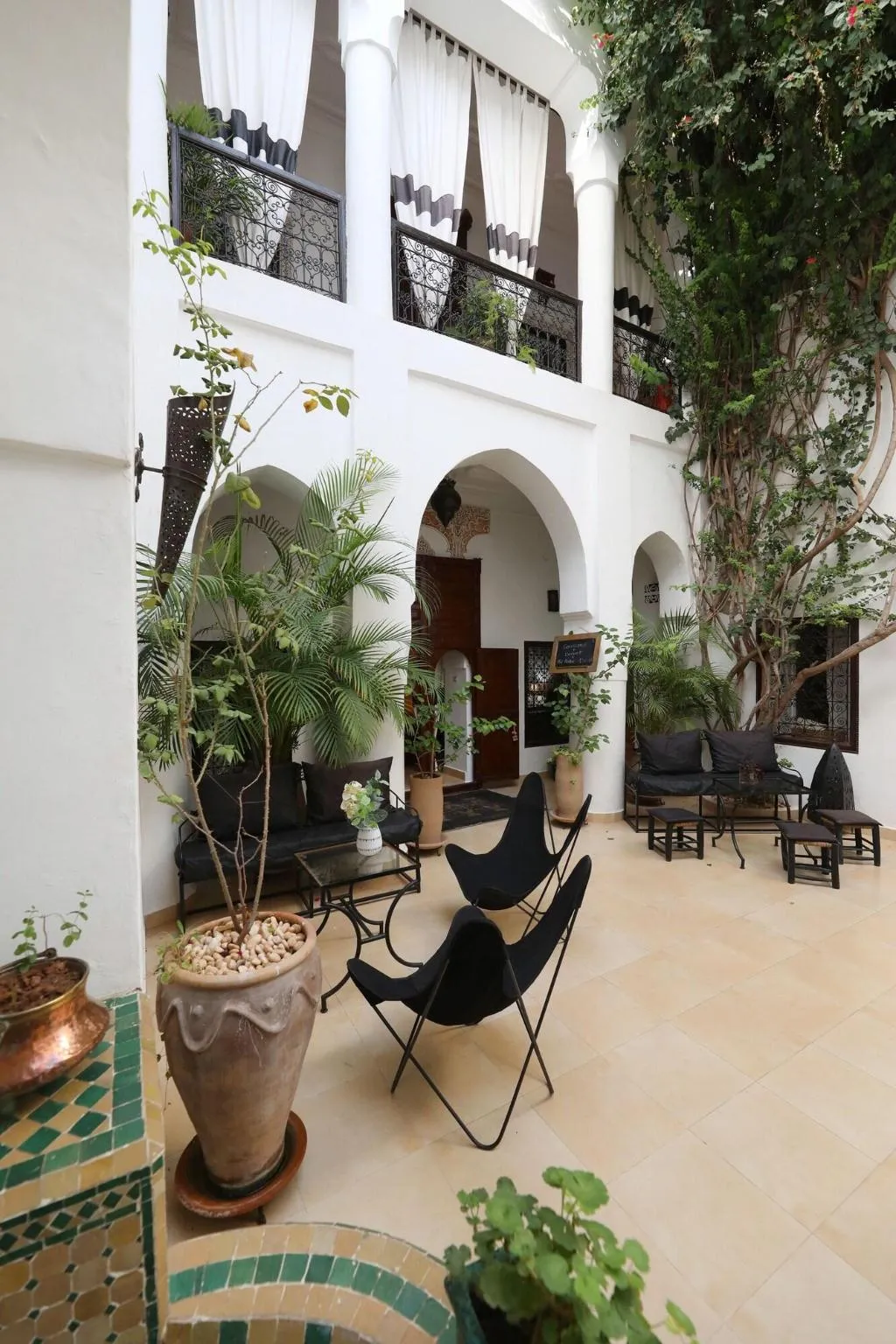 General view, Riad Noor Charana, Marrakech