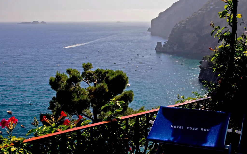 Terrace, Eden Roc Positano, Naples