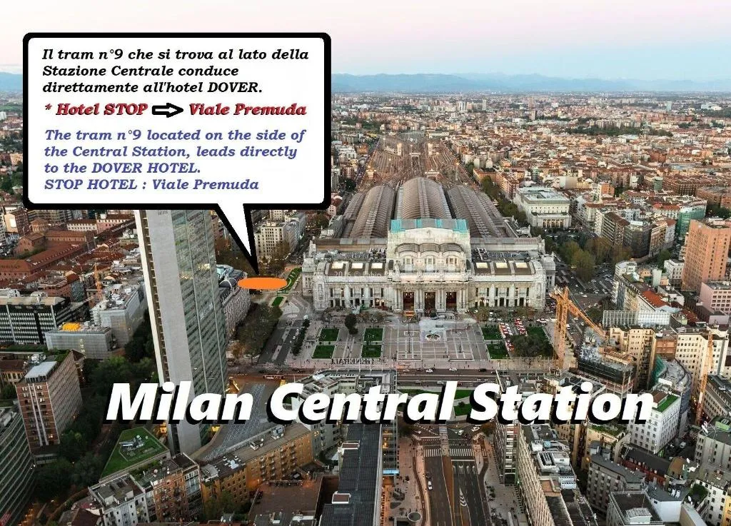 General view, Hotel Dover, Milan