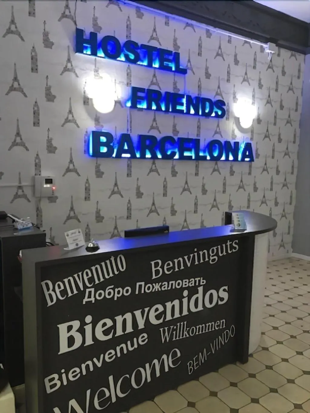 Lobby, Hostel Friends Barcelona, Barcelona