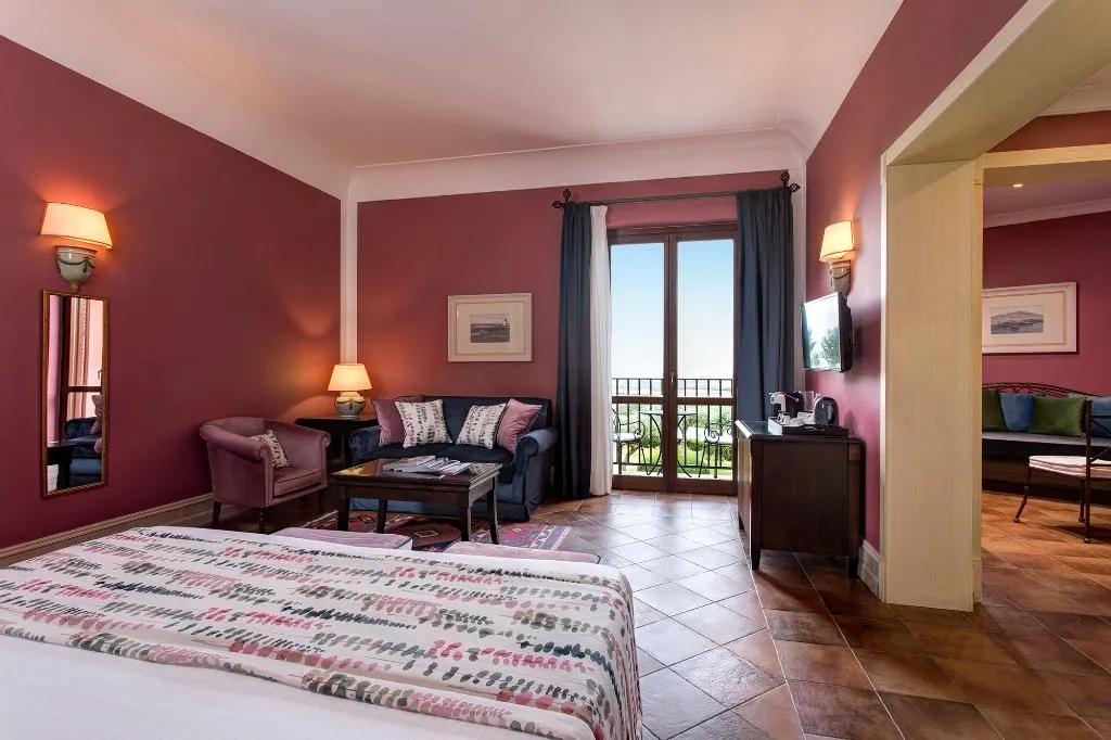 JUNIOR SUITE SEA VIEW Room, Baglio Oneto dei Principi di San Lorenzo, Palermo