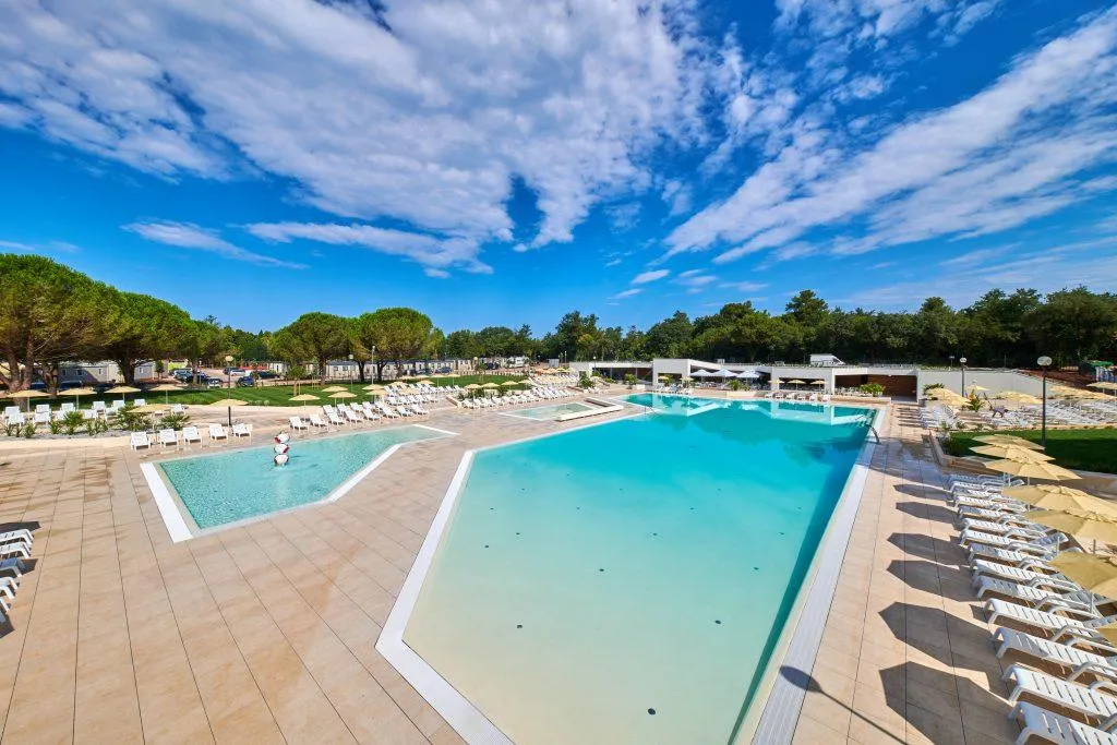 Pool, Camping Stella Maris Mobile Homes, Istria