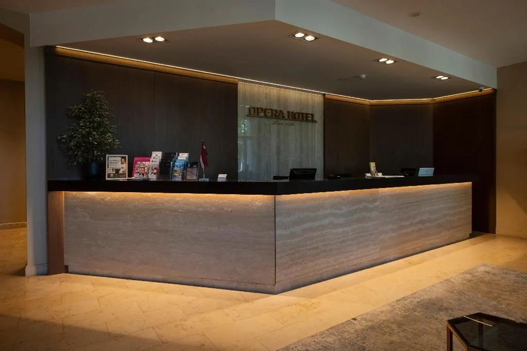 Lobby, Hotel Opera, Riga