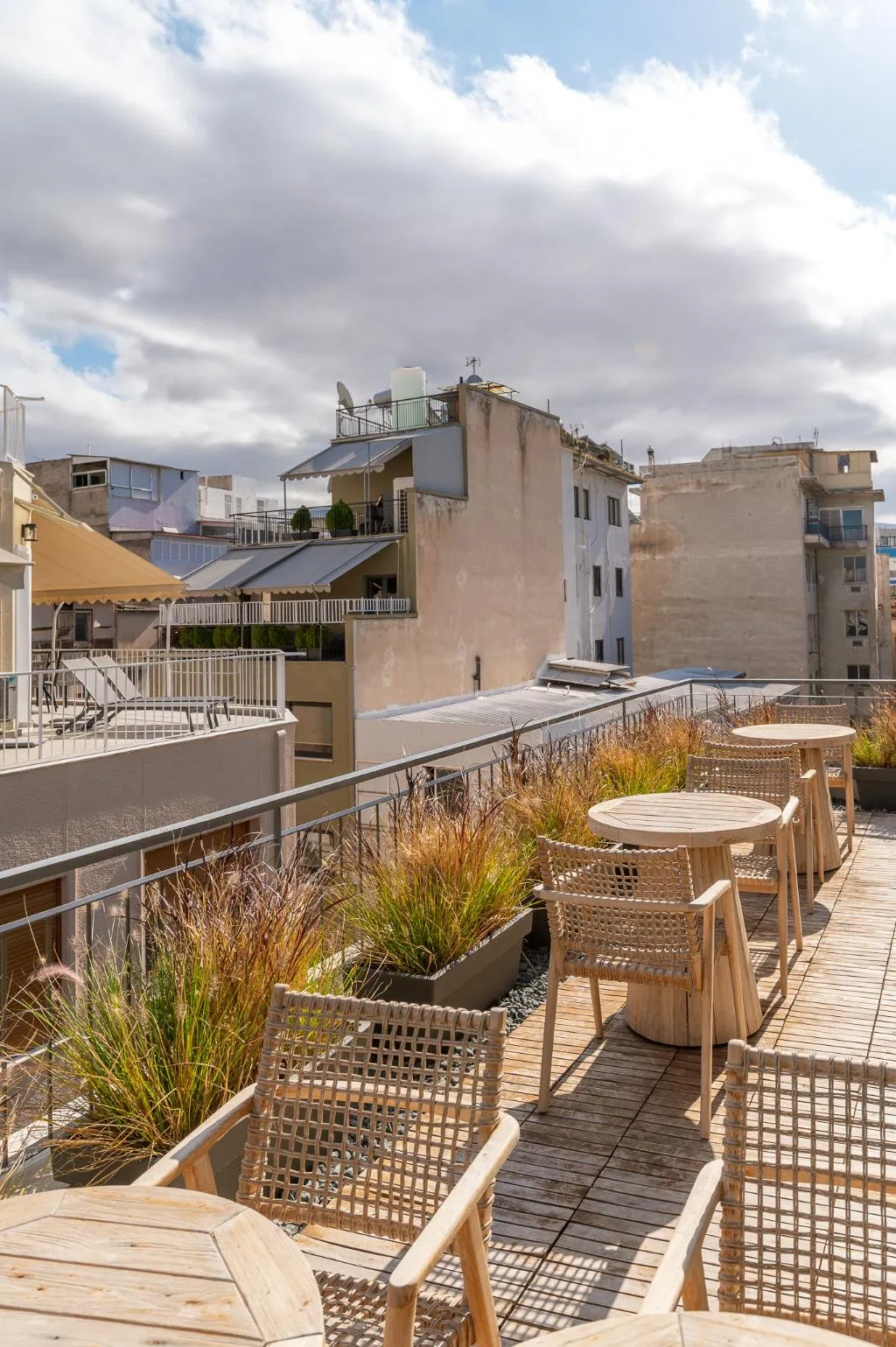 Terrace, Lofus Bio Suites, Athens