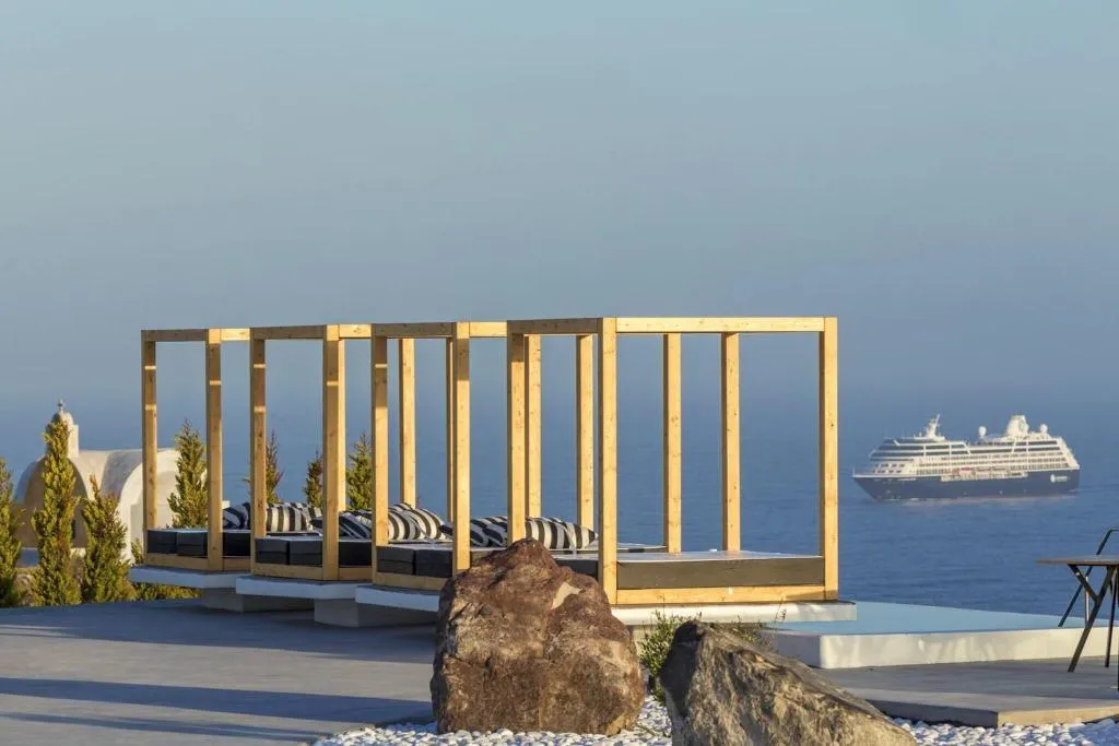 Terrace, Elea Resort - adults only, Santorini