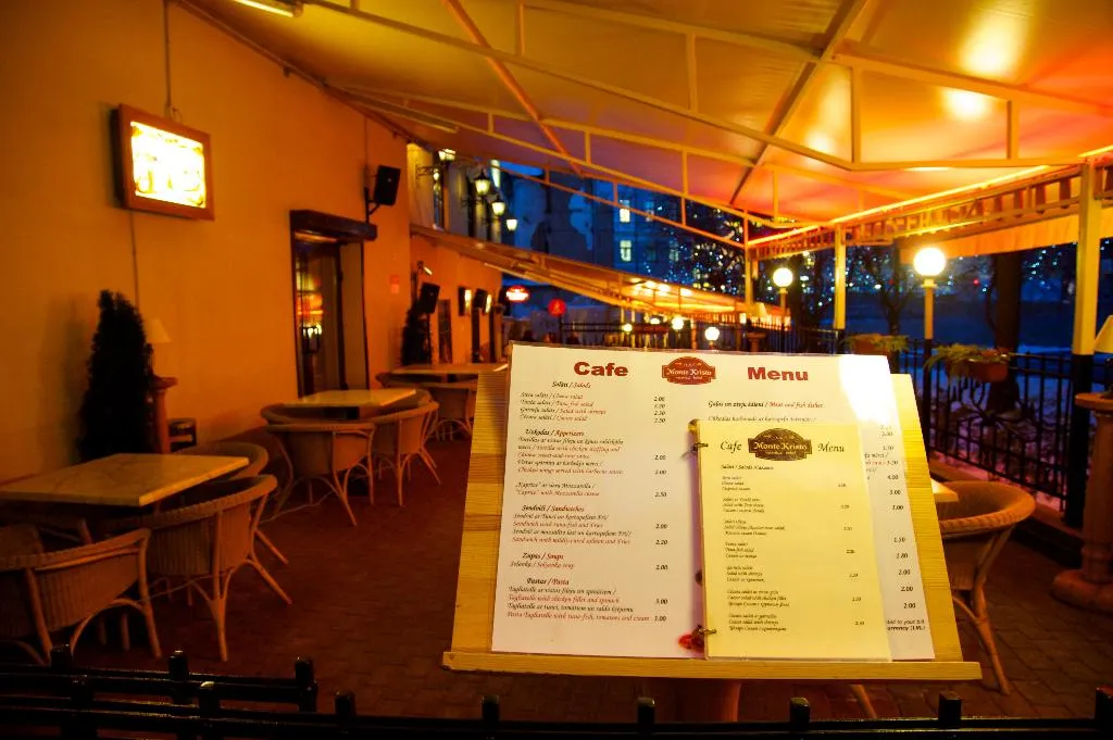 Terrace, Monte Kristo, Riga