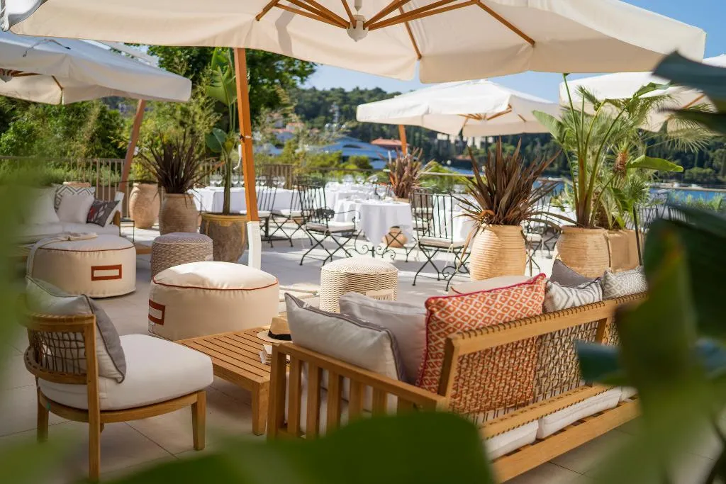 Terrace, Hotel Supetar Cavtat, Dubrovnik