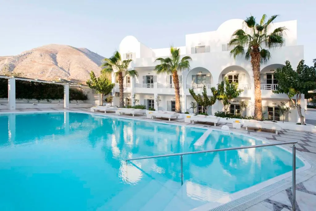 General view, Hotel 28, Santorini
