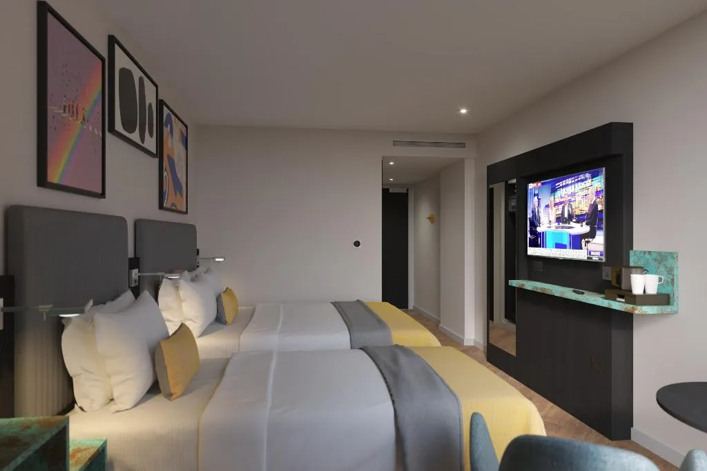DOUBLE DELUXE TWO DOUBLE BEDS Room, Maldron Croke Park, Dublin