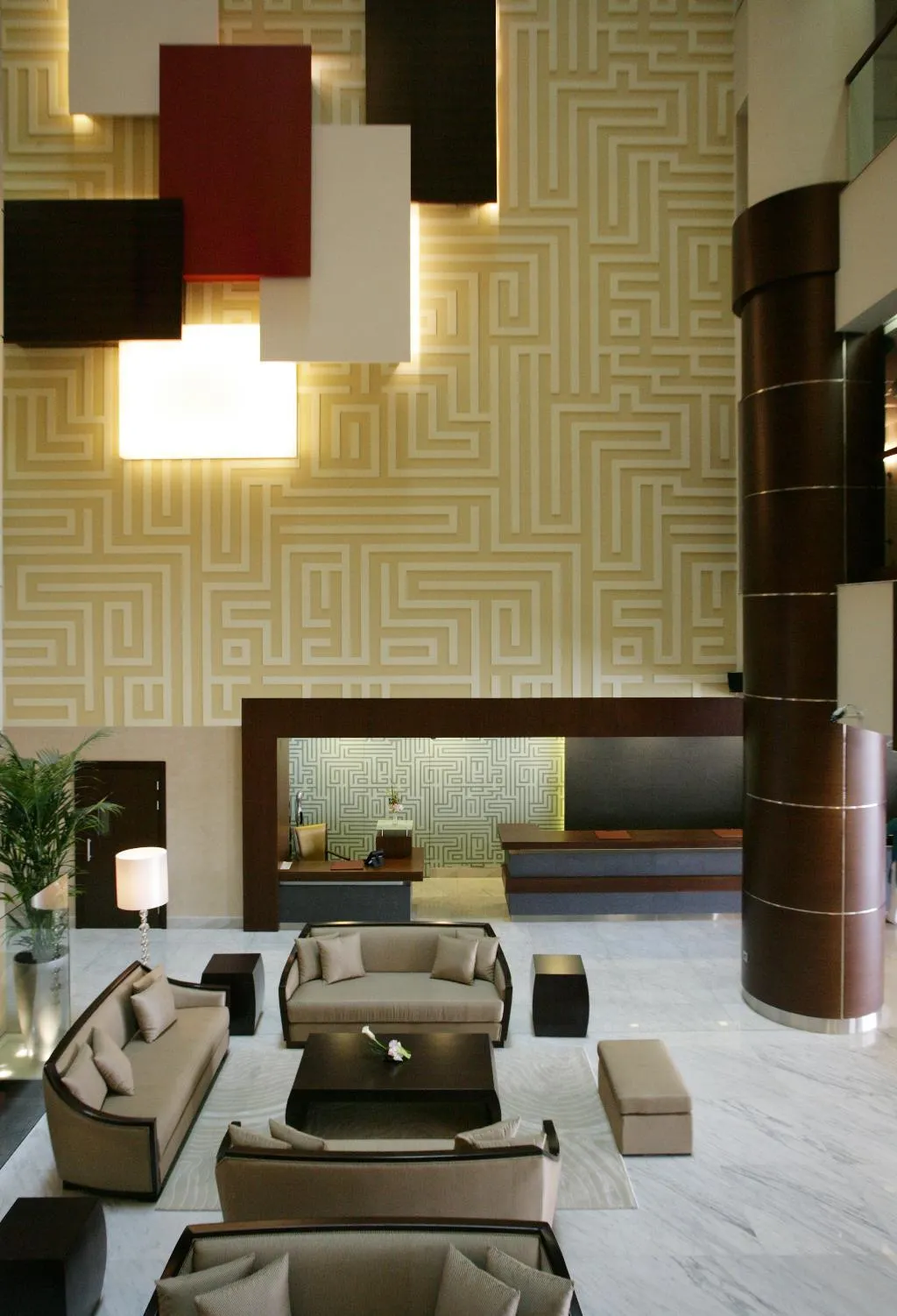 Lobby, Elite Byblos Hotel EX( Coral Dubai Al Barsha), Dubai