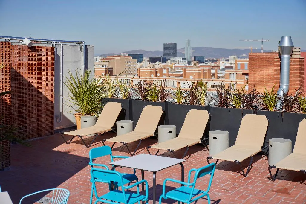 Terrace, Unite Hostel Barcelona, Barcelona