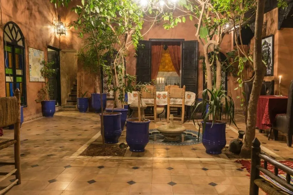 Lobby, Riad Sidi Omar, Marrakech