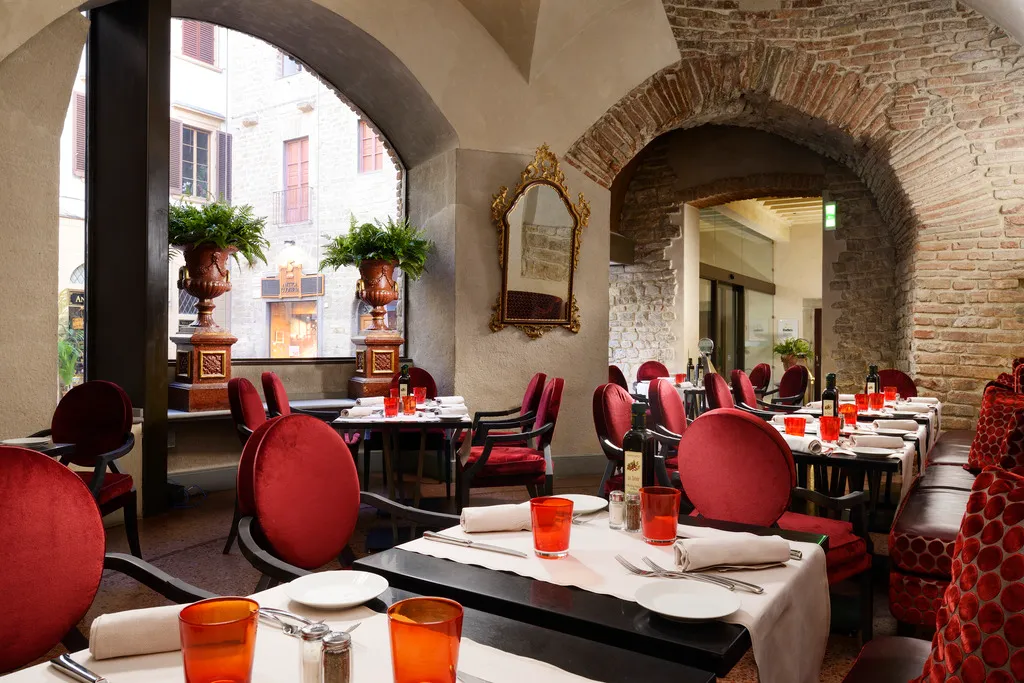 Restaurant, Brunelleschi Hotel, Florence