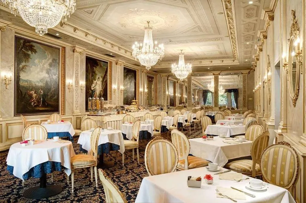 Restaurant, Palace Hotel Lake Como, Milan