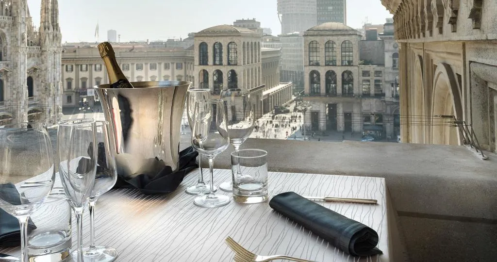 Terrace, The Glamore Milano Duomo, Milan
