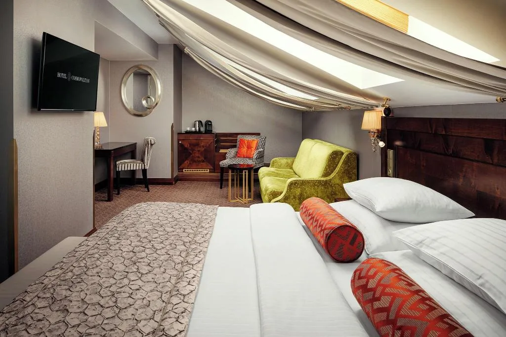 SUITE KING SIZE BED Room, Cosmopolitan Hotel Prague, Prague