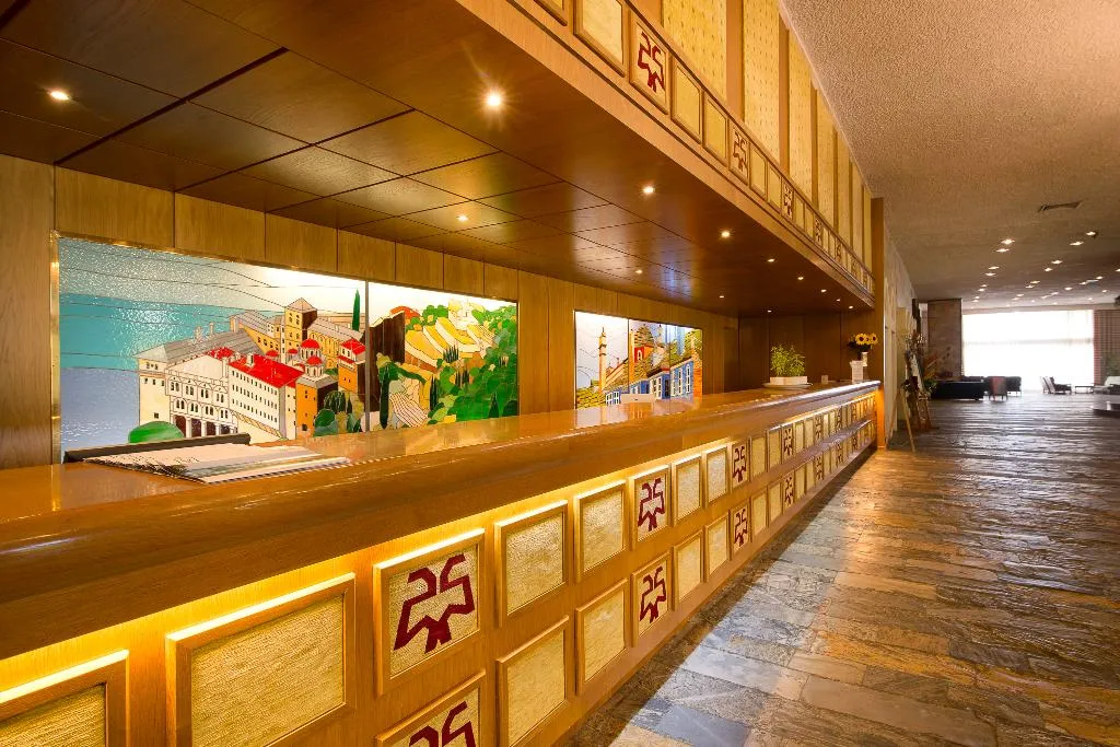 Lobby, Athos Palace Hotel, Halkidiki